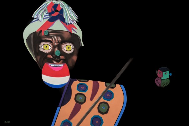 Finished, signed lower left