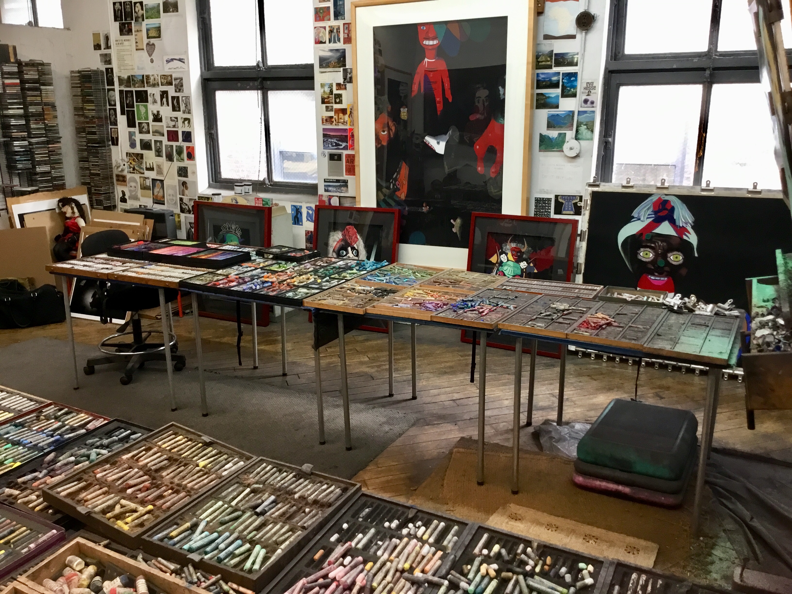 Barbara’s studio