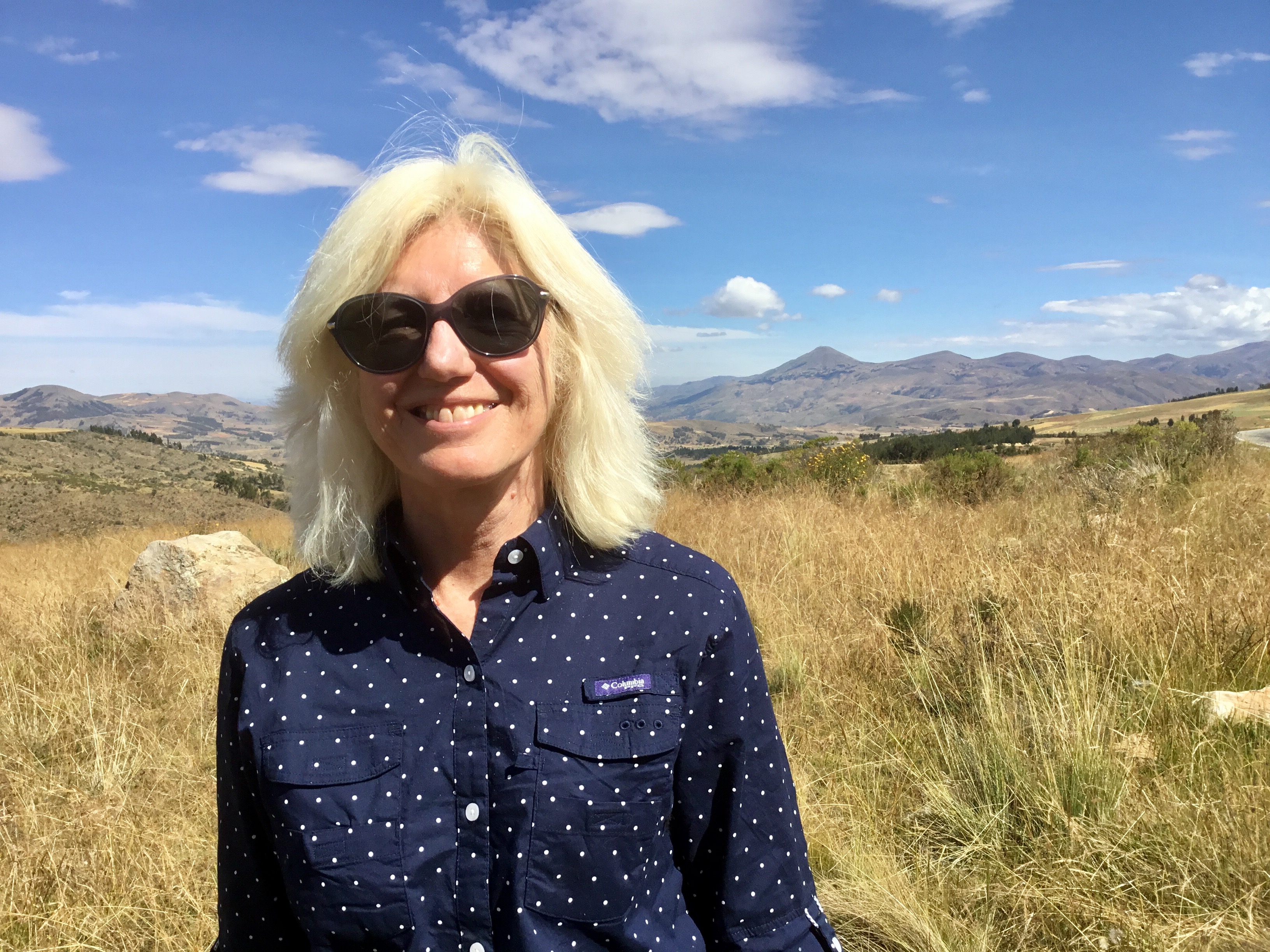 In the Bolivian Andes at about 14,000’