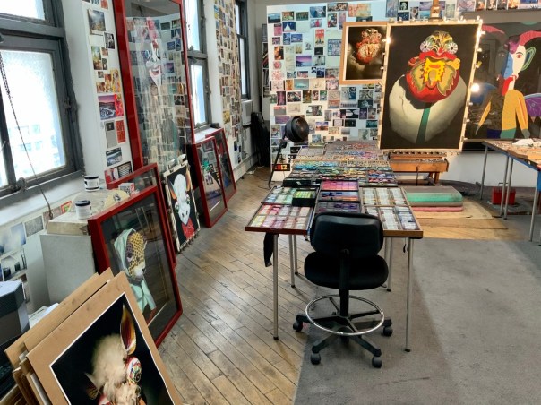 Barbara’s studio