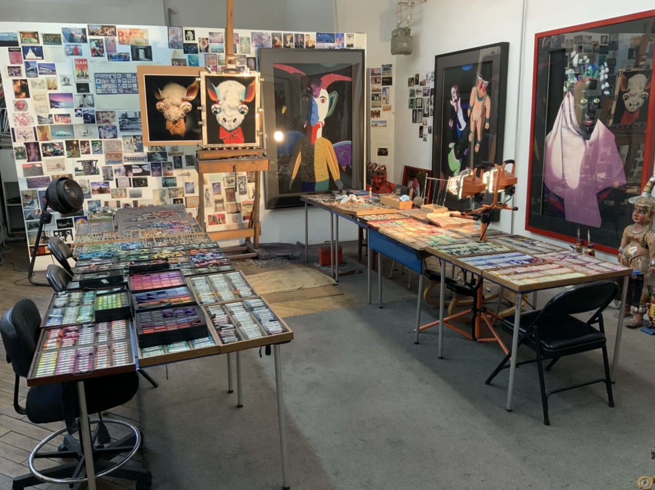 Barbara’s studio