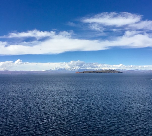 View from Isla del Sol in Bolivia
