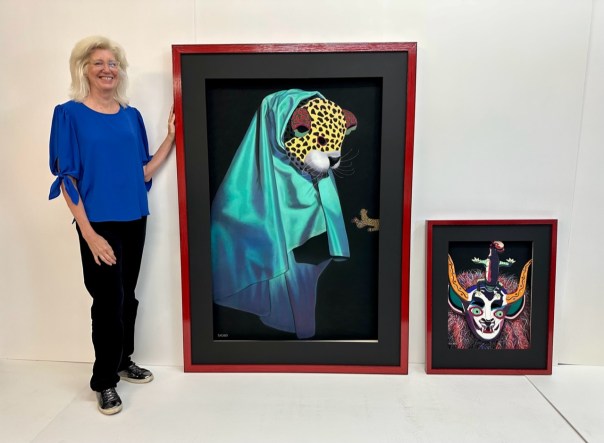 With “Wise One” (left) and “The Moralist”